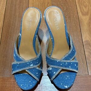 Denim Guess Wedges